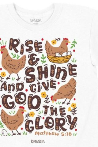 612978643617 Kerusso Kids Rise And Shine (3T (3 years) T-Shirt)