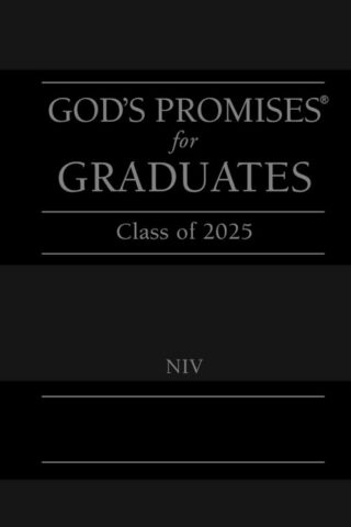 9781400251278 Gods Promises For Graduates Class Of 2025 Black NIV