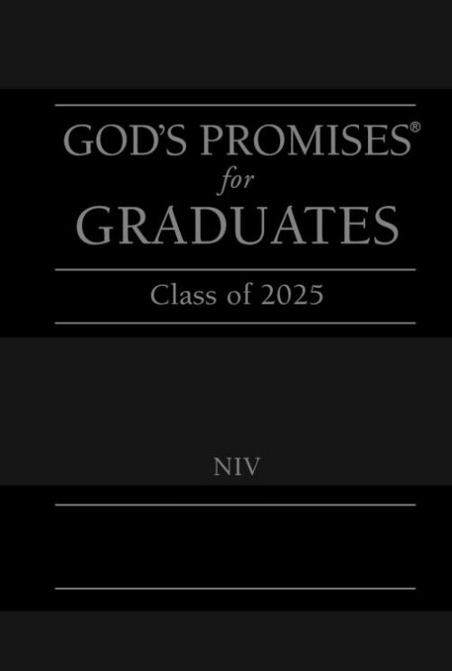 9781400251278 Gods Promises For Graduates Class Of 2025 Black NIV