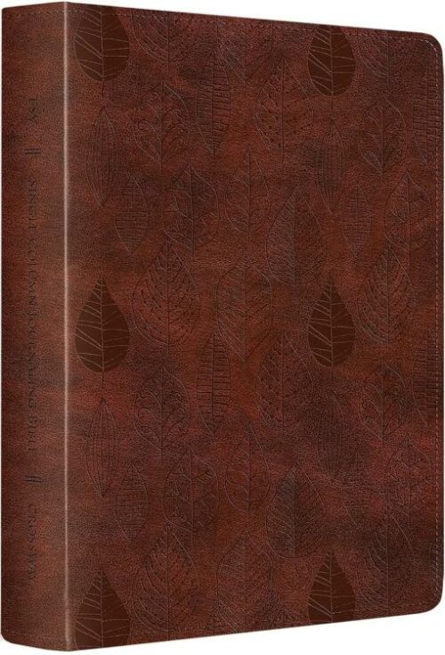 9798874900335 Single Column Journaling Bible Chestnut Leaves Design