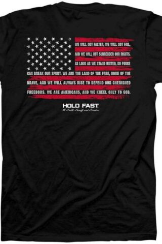 612978645147 Hold Fast We Will Not Falter (Medium T-Shirt)