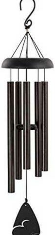 096069603559 Black Fleck Signature Series Wind Chime