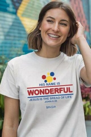 612978643051 His Name Is Wonderful (Small T-Shirt)