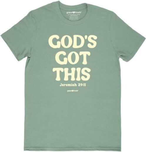 612978656907 Grace And Truth Gods Got This (Medium T-Shirt)