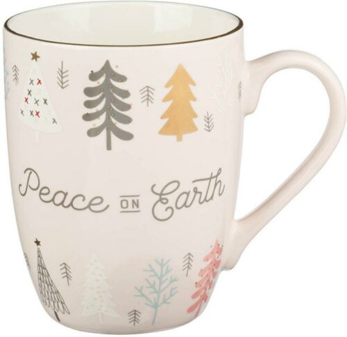 1220000328822 Novelty Inspirational Scripture Ceramic Christmas Coffee & Tea Mug for Women & M