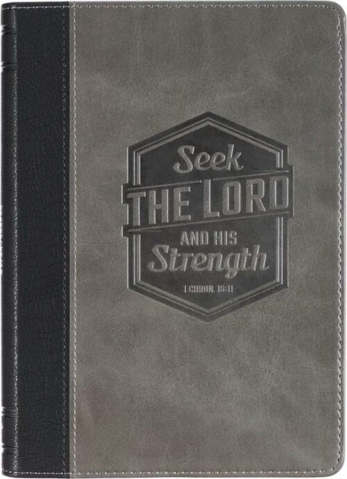 9781639527007 Seek The Lord Black And Gray Classic Journal 1 Chronicles 16:11