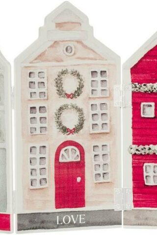 1220000329607 Tabletop Christmas Centerpiece Decoration: Home for The Holidays Peace