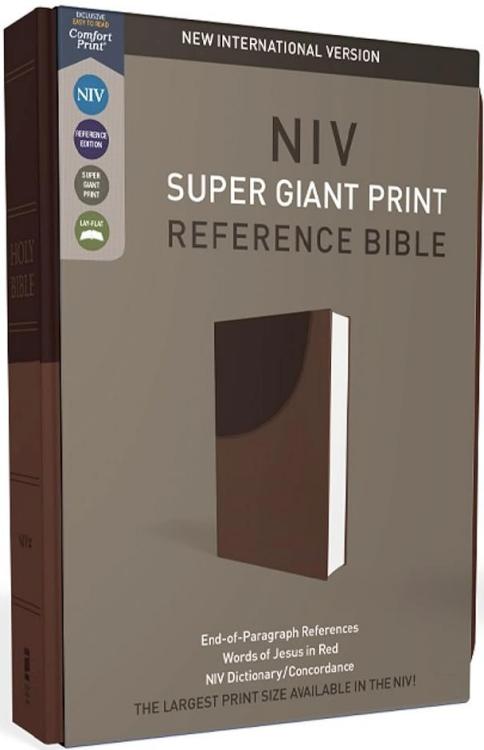 9780310449379 Super Giant Print Reference Bible Comfort Print