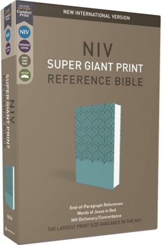 9780310449386 Super Giant Print Reference Bible Comfort Print