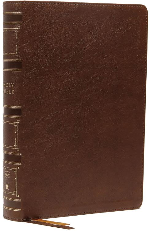 9780785248637 Single Column Wide Margin Reference Bible Comfort Print