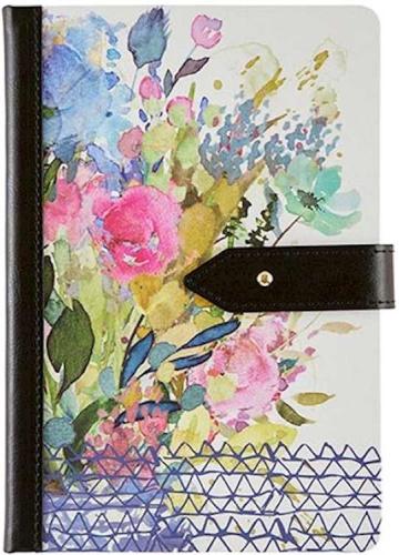 0195002228238 Blessed Floral Linen Journal