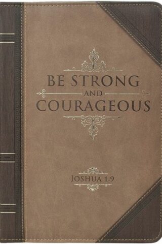 1220000130463 Be Strong and Courageous Joshua 1:9 Bible Cover - Extra Large Christian Art Gift