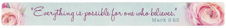 6006937126060 Everything is Possible Magnetic Strip - Mark 9:23