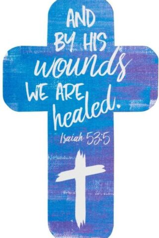 6006937138247 By His Wounds We Are Healed Cross Bookmark - Isaiah 53:5