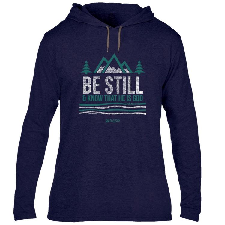 612978461402 Be Still And Know Hooded Tee (T-Shirt)
