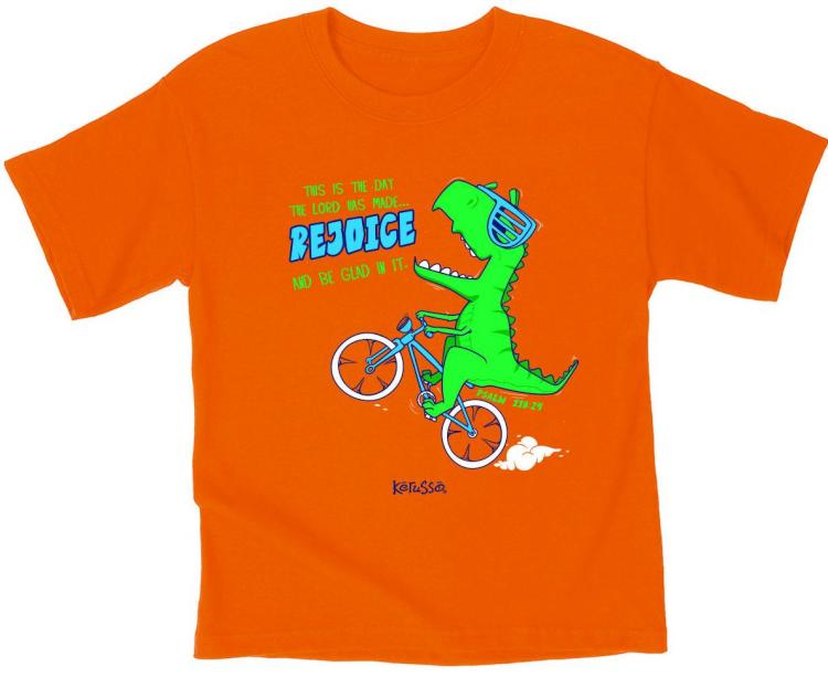 612978568057 Rejoice Dinosaur (Small T-Shirt)