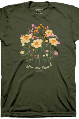 612978643228 Kerusso You Are Loved Bouquet (XL T-Shirt)