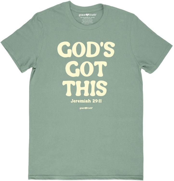 612978656938 Grace And Truth Gods Got This (2XL T-Shirt)