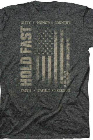 612978657072 Hold Fast Duty And Honor (Large T-Shirt)
