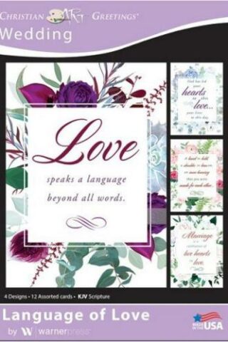 730817362502 Language Of Love Assorted Wedding KJV Box Of 12