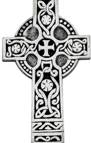 785525202831 Celtic Cross Visor Clip