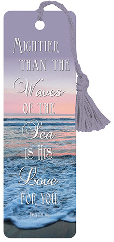 886083536281 Mightier Than The Waves Tassel Bookmark