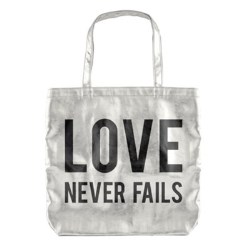 886083700392 Love Never Fails Metallic