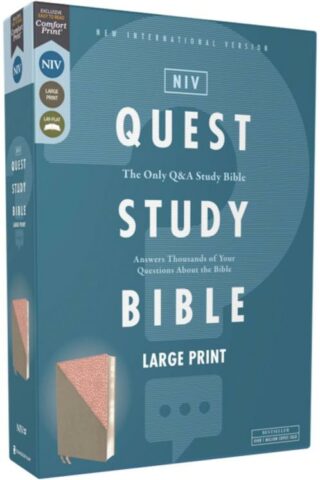 9780310465843 Quest Study Bible Large Print Comfort Print