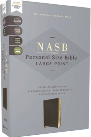 9780310465980 Personal Size Bible Large Print 1995 Text Comfort Print