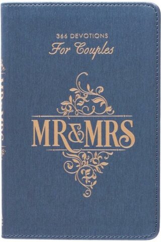 9781432118860 Mr. & Mrs. 366 Devotions for Couples Enrich Your Marriage and Relationship Blue