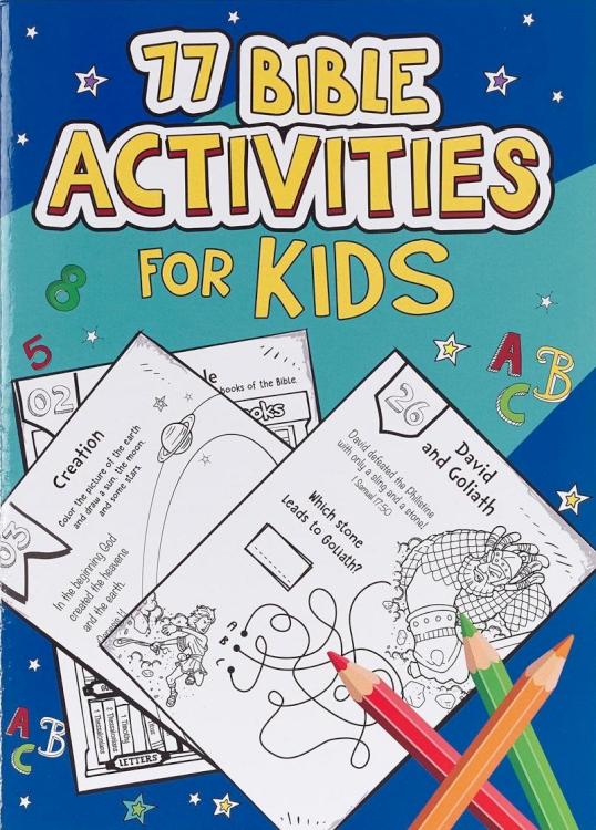 9781432130787 77 Bible Activities for Kids