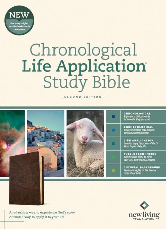 9781496475428 Chronological Life Application Study Bible Second Edition