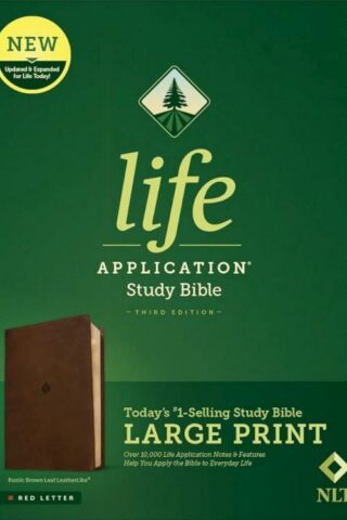 9781496483089 Life Application Study Bible Third Edition Large Print