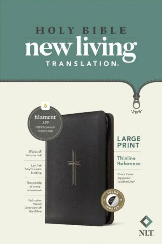 9781496489999 Large Print Thinline Reference Bible Filament Enabled Edition