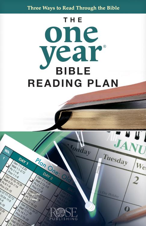 9781596363335 1 Year Bible Reading Plan Pamphlet