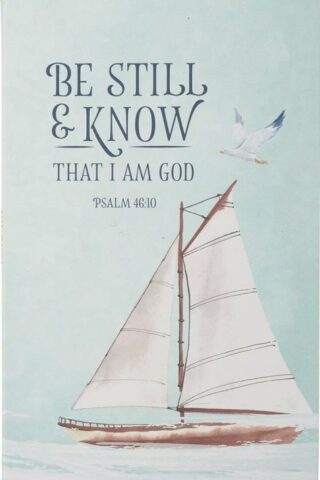 9781642726213 Scripture Journal Be Still and Know Psalm 46:10 Bible Verse Inspirational Notebo