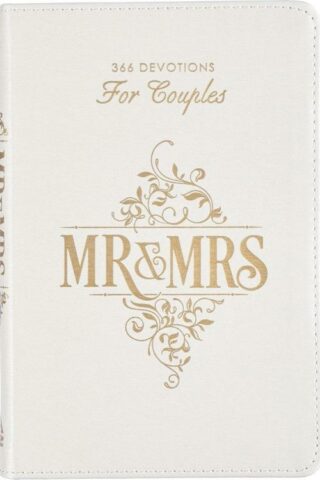 9781642729641 Mr. and Mrs. 366 Devotions for Couples - White Faux Leather Devotional Gift Book