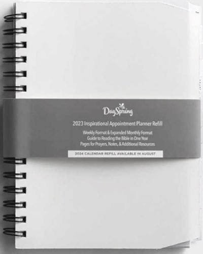 9781648706073 2023 DaySpring Appointment Planner Refill