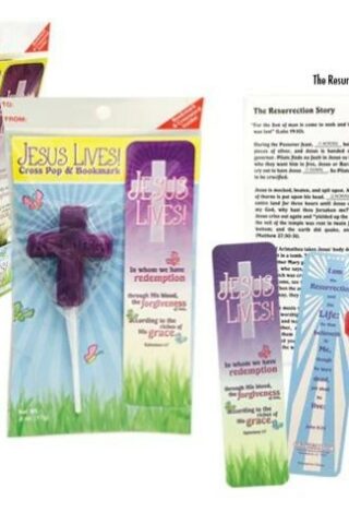 641520055349 Cross Pop With Bookmark 12 Count Box