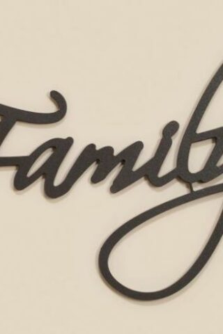 656200105696 Family Inspirational Word (Plaque)